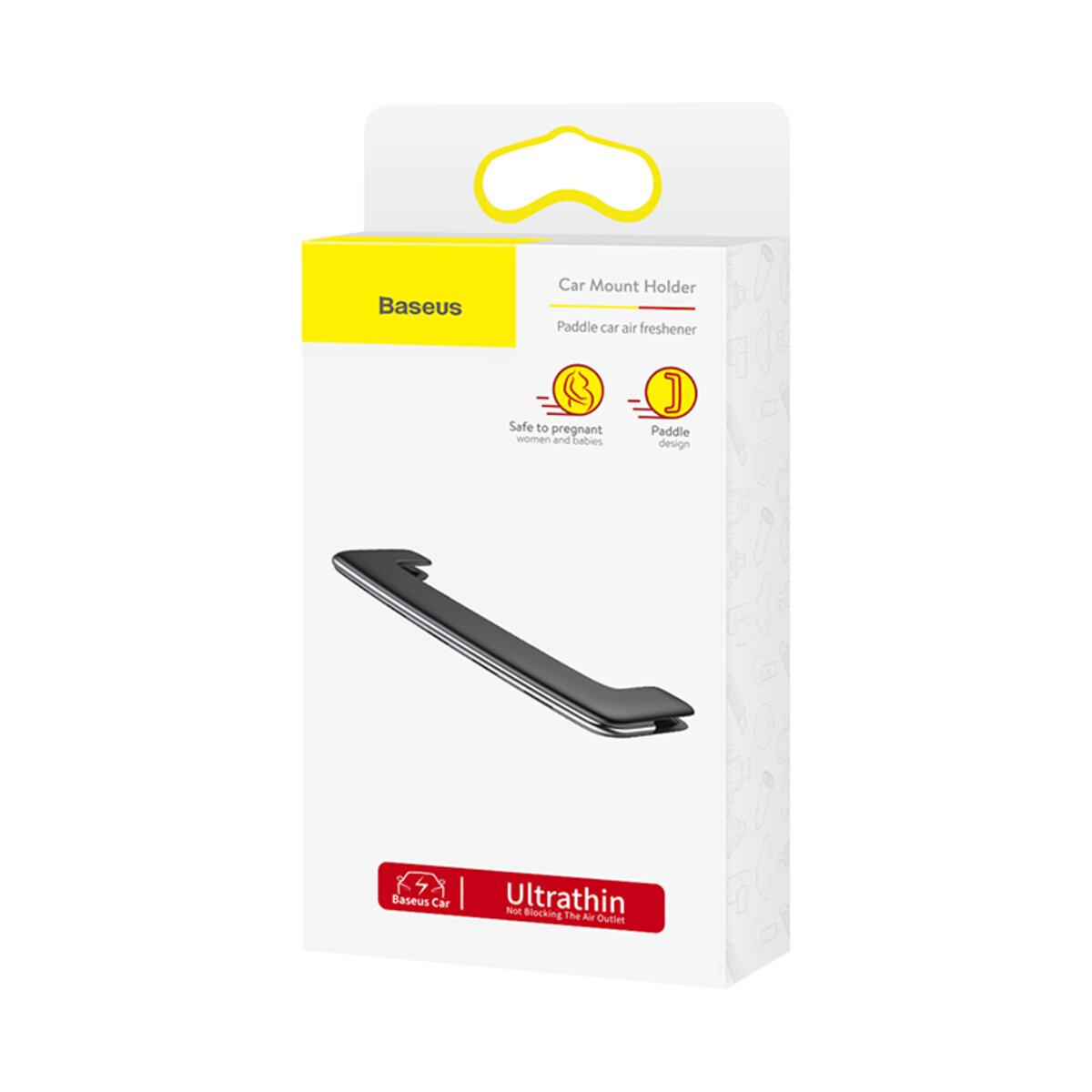 Освіжувач повітря автомобільний BASEUS Paddle на дефлектор Silver (SUXUN-BP0S) - фото 7 Освіжувач повітря автомобільний BASEUS Paddle на дефлектор Silver (SUXUN-BP0S) - фото 7