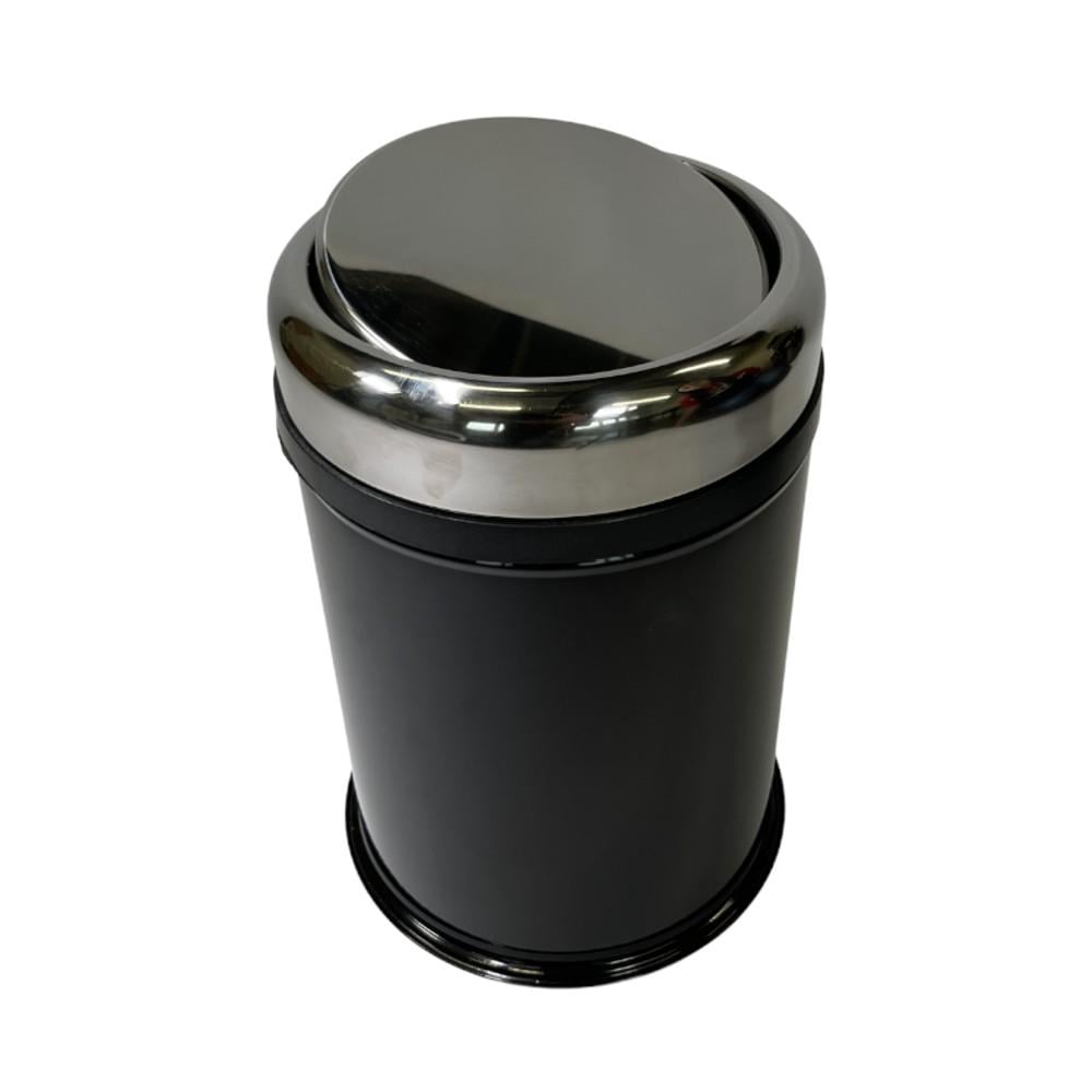 Ведро для мусора с поворотной крышкой MAXIFLOW 8 л Черный (4513.0000S.102.08)