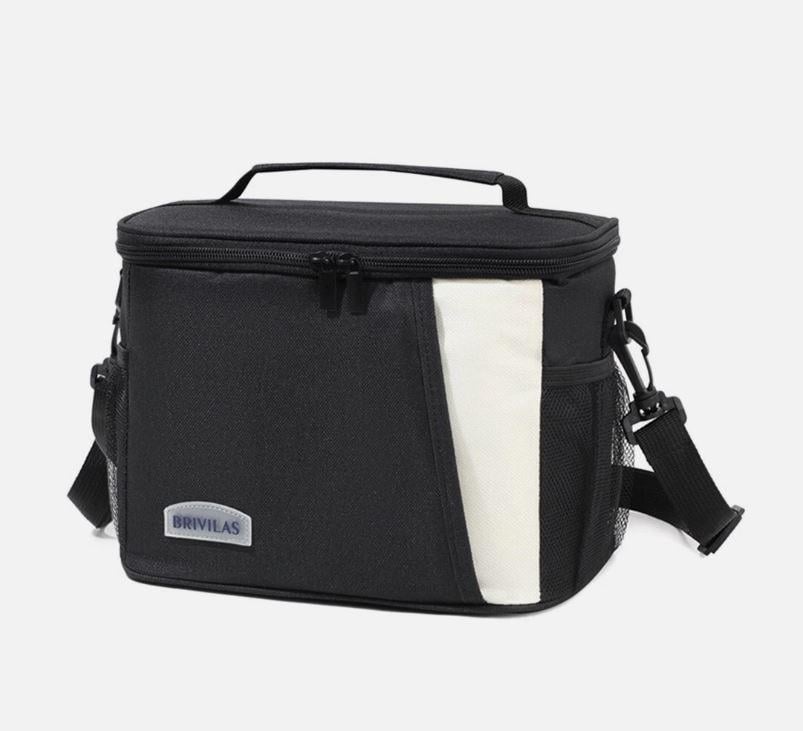 Термосумка для еды XL-1042 с ручкой через плечо 9 л Черный (27259131)
