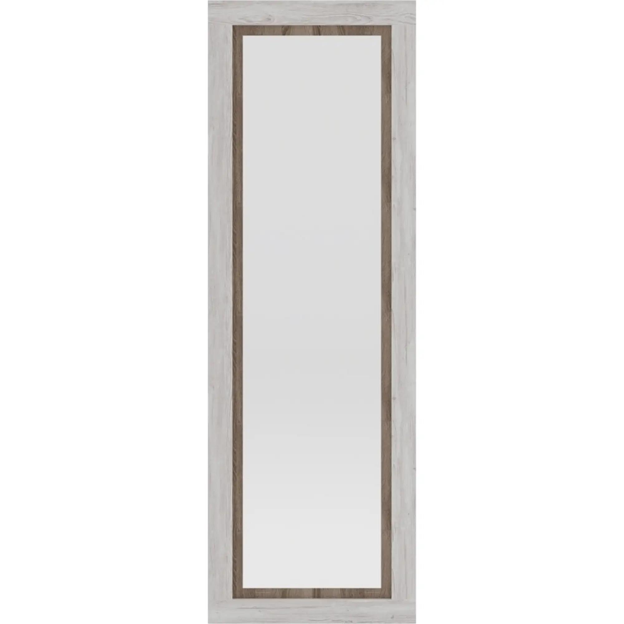 Зеркало настенное Гербор Сара LUS60 Сосна каньон/Дуб сонома трюфель (GRB-1102)