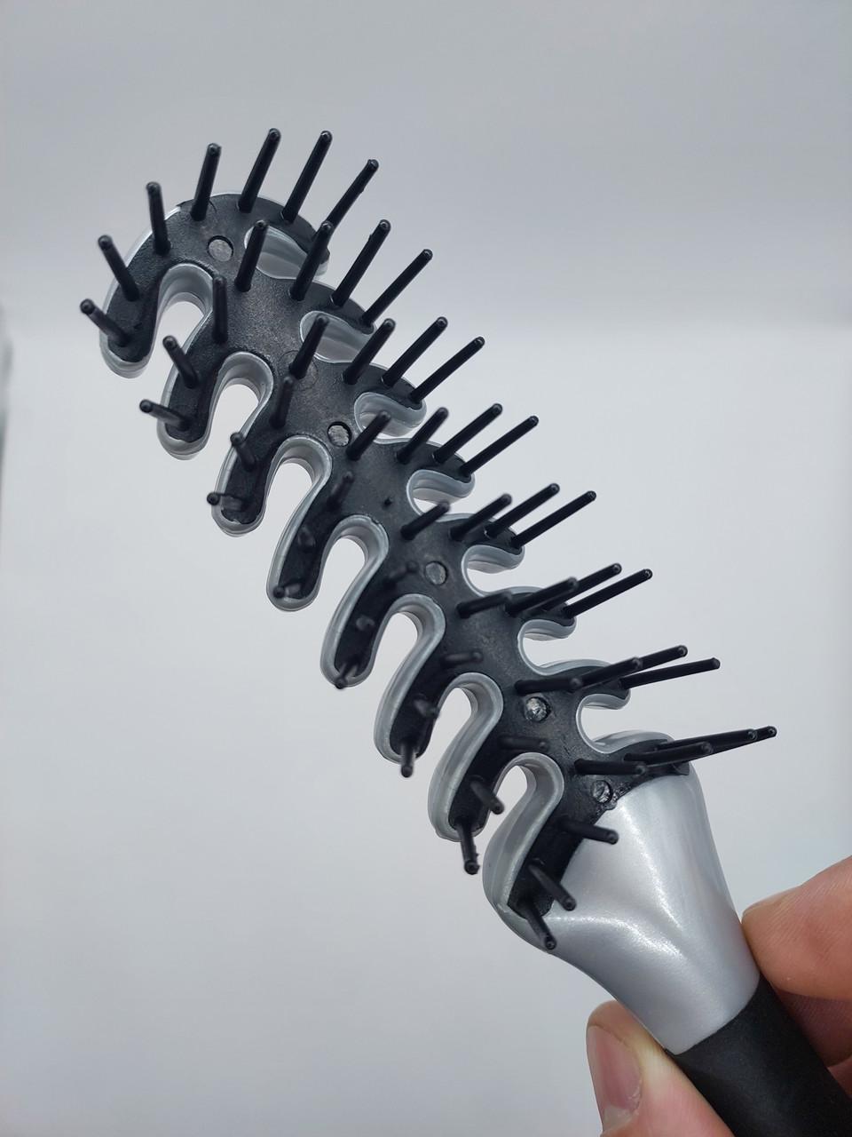 Расческа для укладки ДенІС professional FISH скелетный мягкий зубец (1453071390) - фото 10