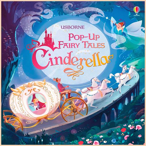 Книга Usborne "Pop-up Fairy Tales Cinderella" Zanna Davidson (ISBN:9781474939553)