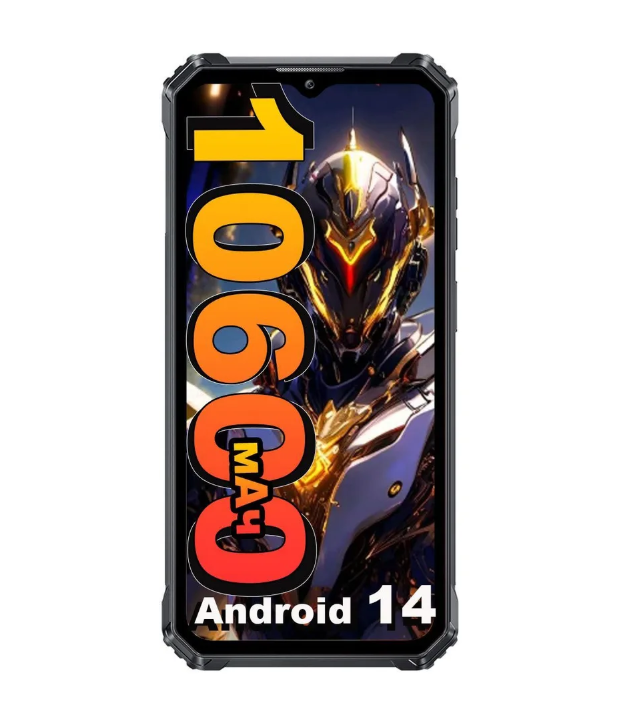 Смартфон Oukitel G1 6/256 GB IP69k NFC Black/Orange (23653348) - фото 4