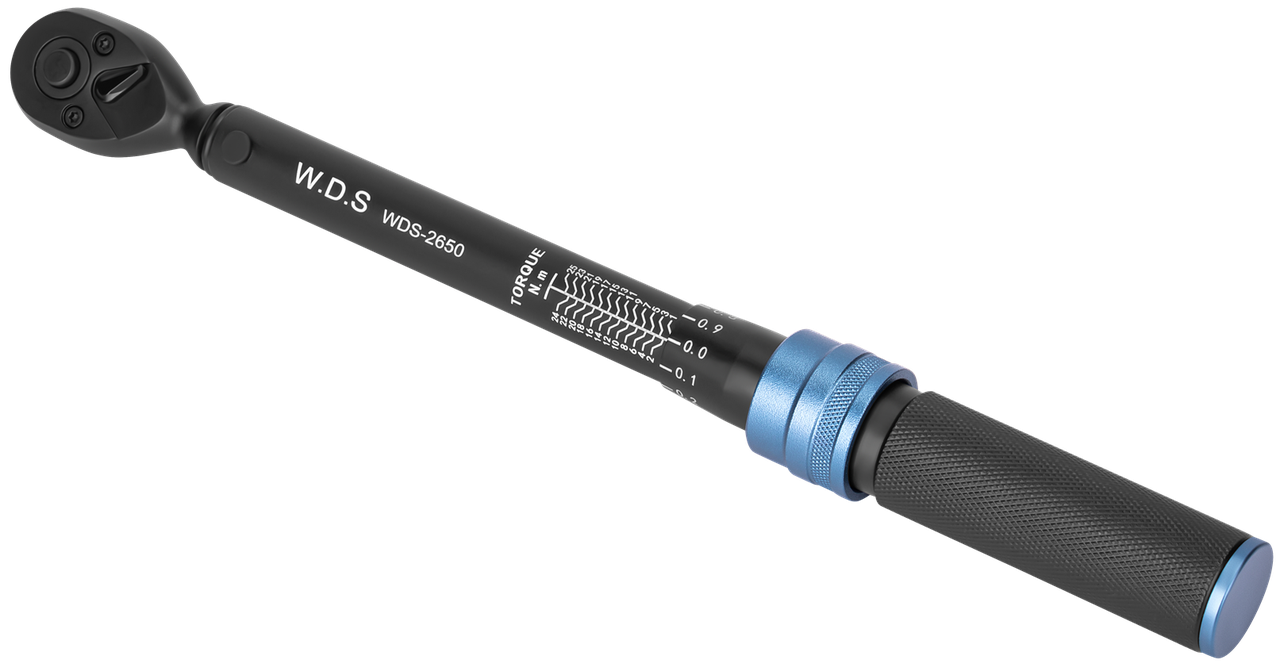 Ключ динамометричний Kraft&Dele WDS2650 1/4" 1–25 Нм з реверсом та фіксатором