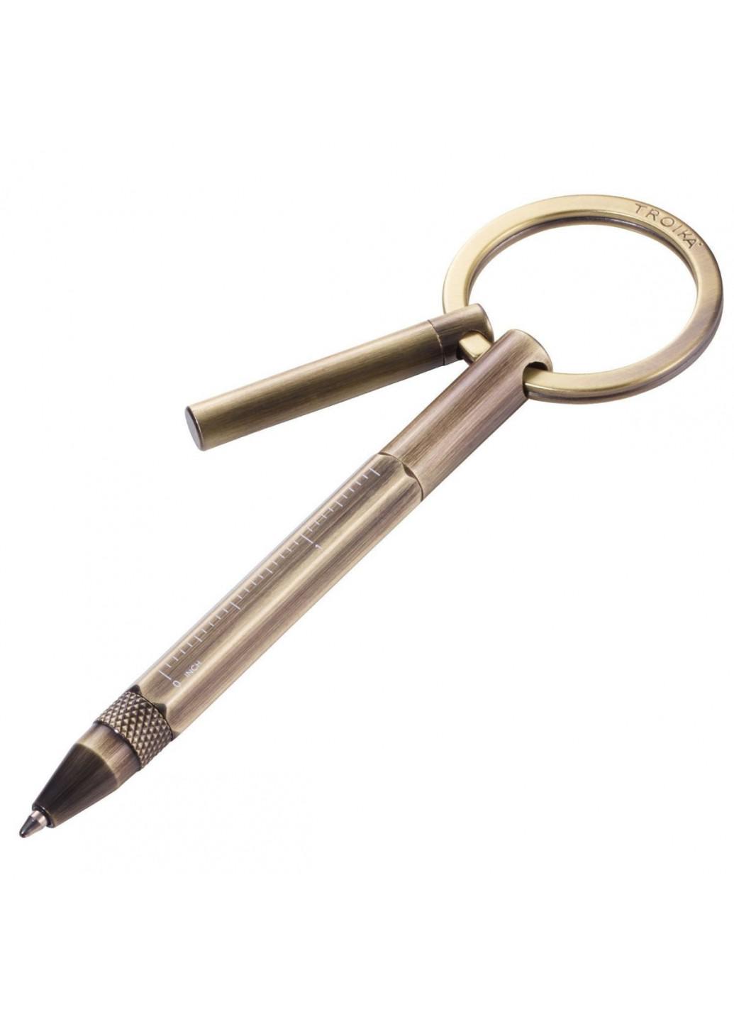 Ручка-брелок Troika Micro Construction Pro Золотий (KYP26/AG)