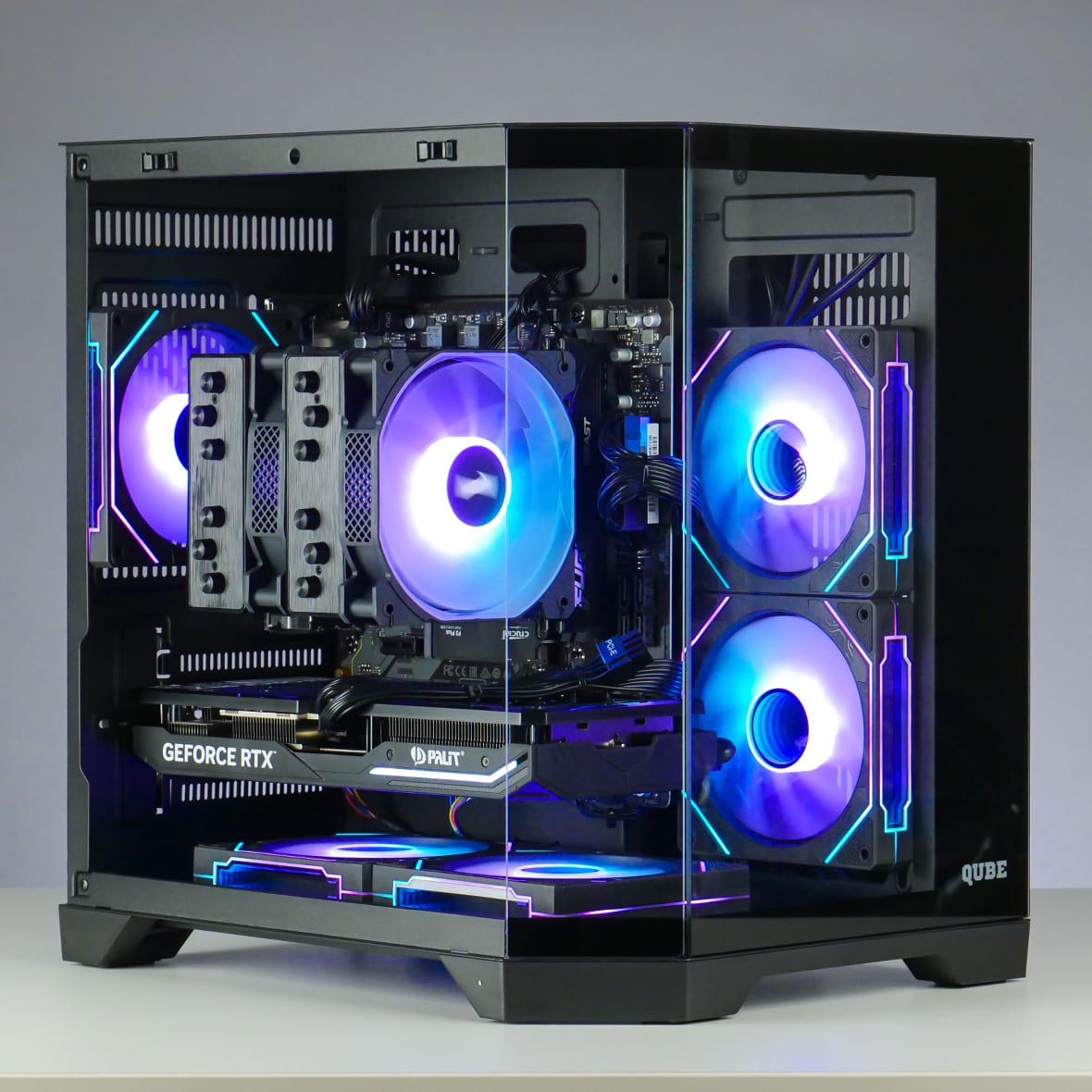 Компьютер игровой Digitalfury R7 Ryzen 7 5700Х3D 32 Gb DDR4 RTX 5070 12 Gb 2000 Gb SSD M2 B550 700W - фото 4 Компьютер игровой Digitalfury R7 Ryzen 7 5700Х3D 32 Gb DDR4 RTX 5070 12 Gb 2000 Gb SSD M2 B550 700W - фото 4