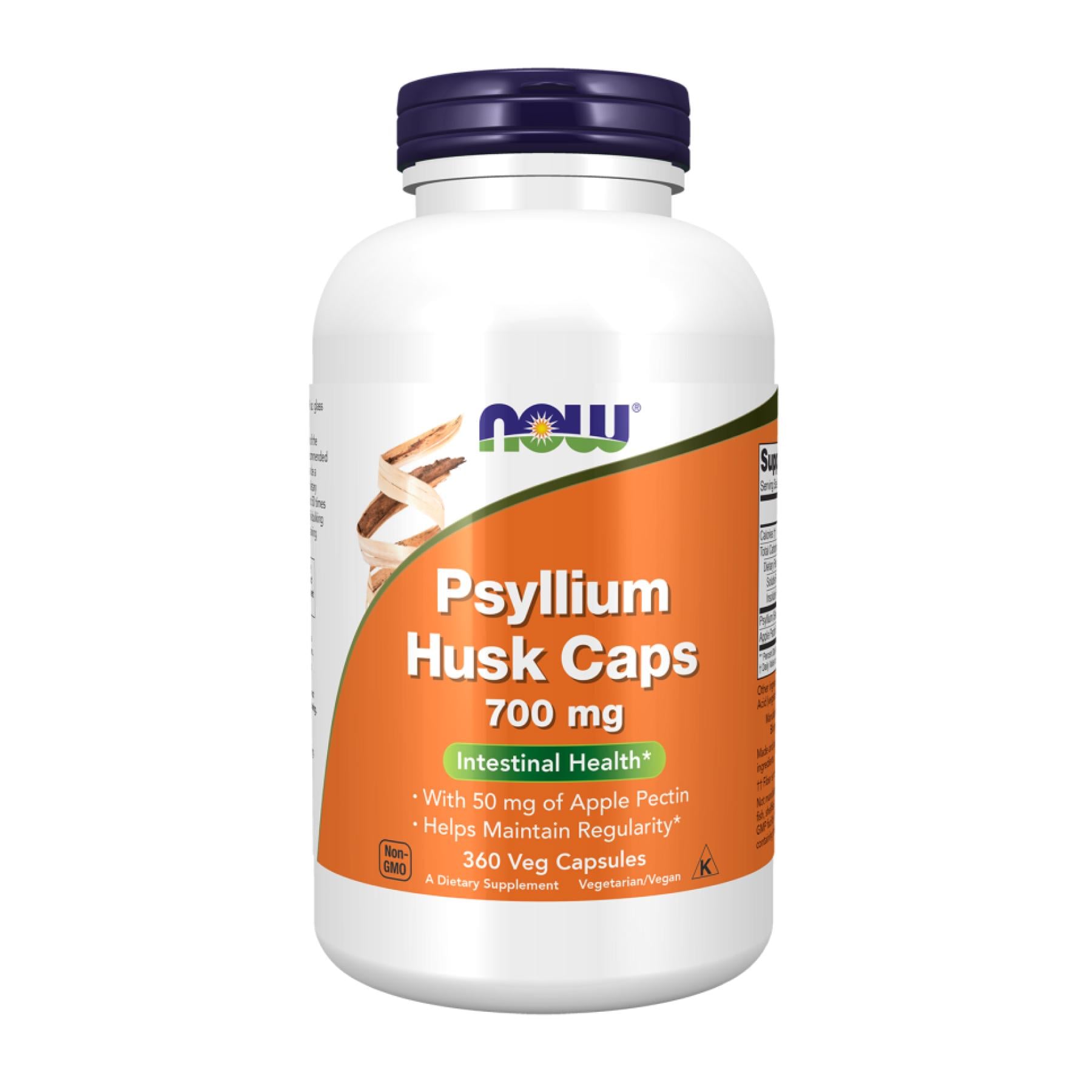 Натуральная добавка Psyllium Husk 700 mg 360 vcaps (2023-10-2831)