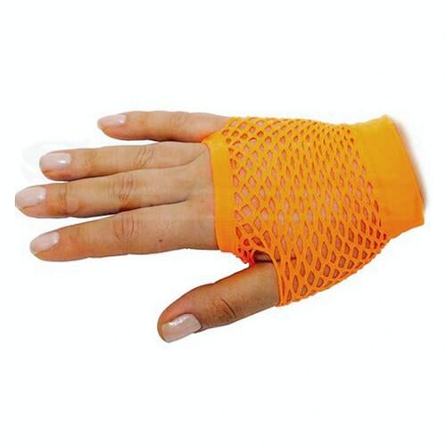 Перчатки-митенки сеточка Seta Decor 15-307-OR