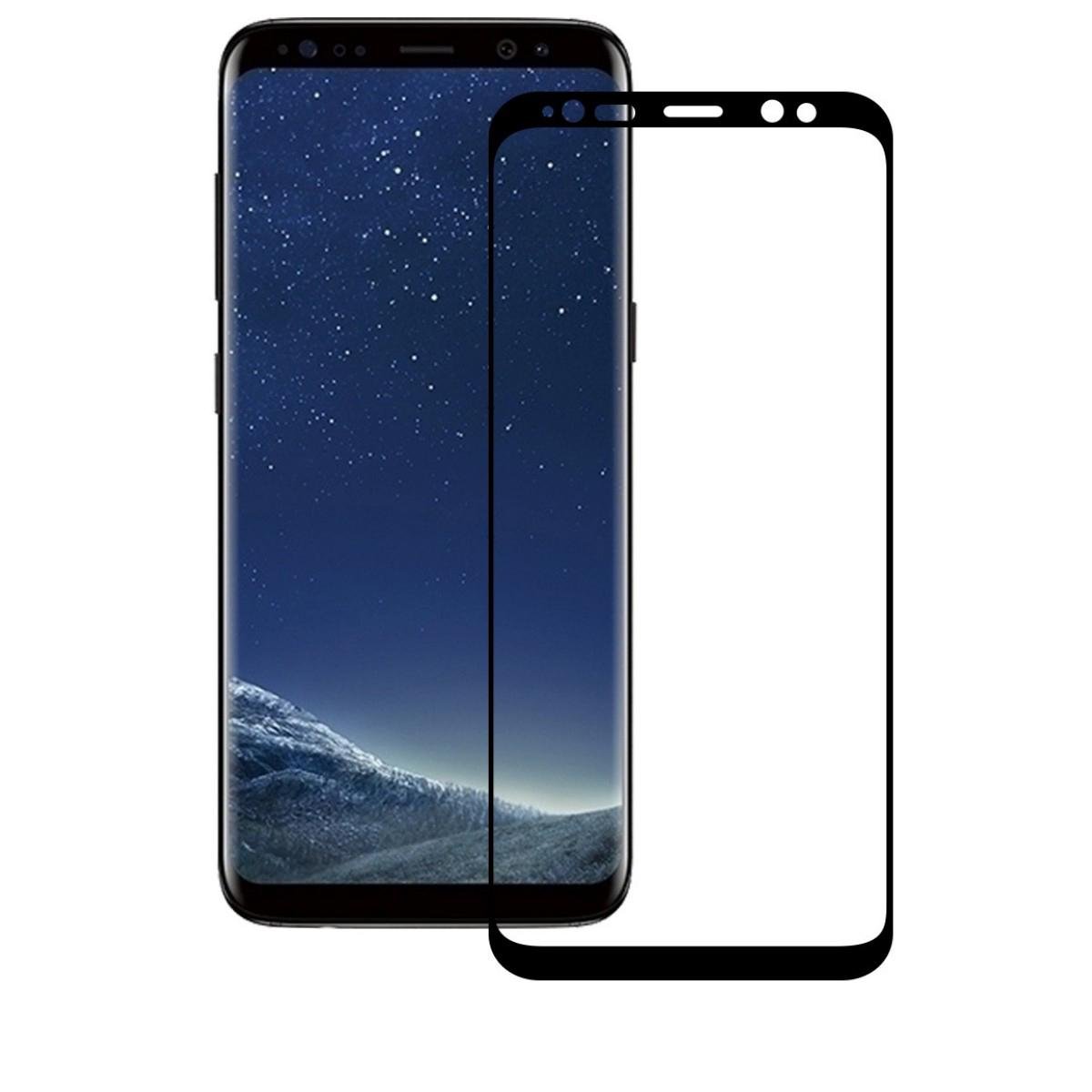 Захисне скло Glass Full Glue для Samsung S8 Plus Black (226)