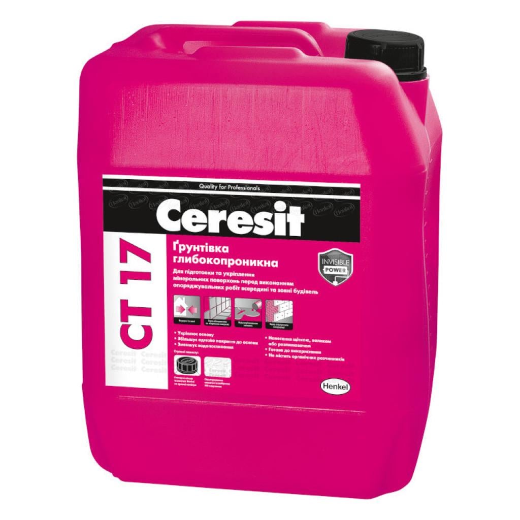 Грунтовка универсальная акриловая Ceresit CT-17 10 л