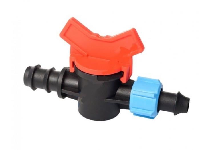 Кран стартовий SantehPlast з підтиском для трубки 16 мм (014581)