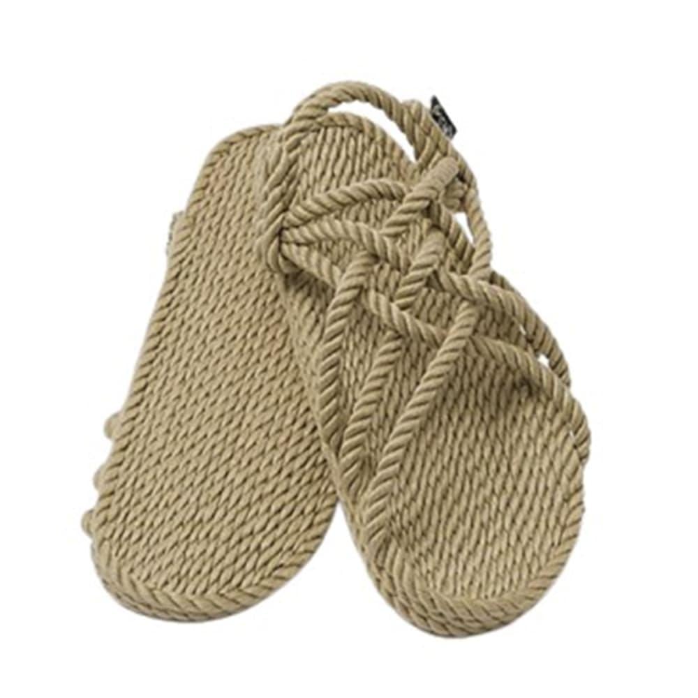 Cандали плетеные с каната Nomadic State Of Mind JC р. 42 Camel (25111522) - фото 3