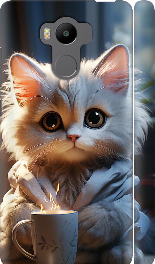 Чехол на Xiaomi Redmi 4 Prime White cat (5646m-437-42517) Чехол на Xiaomi Redmi 4 Prime White cat (5646m-437-42517)