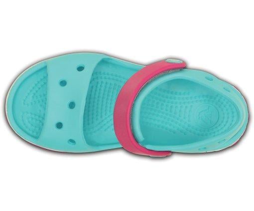 Сандали детские Crocs Crocband Sandal р. 26/16 см Pool/Candy Pink (15408218) - фото 5