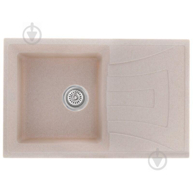 Мойка кухонная HAIBA HB8104-G319 SAND 780x500x200 (HB0989) Мойка кухонная HAIBA HB8104-G319 SAND 780x500x200 (HB0989)