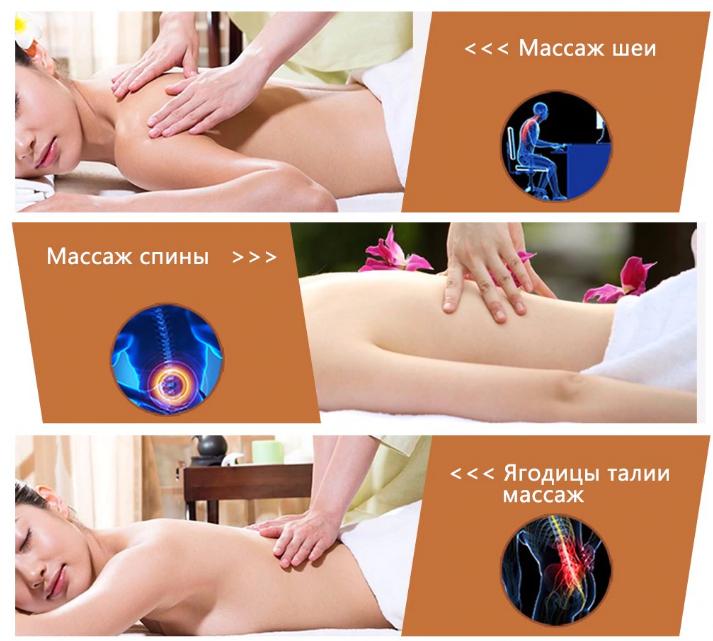 Масажер шиацу 4 кнопки для шиї плечей і спини з функцією підігріву 65W - фото 6 Масажер шиацу 4 кнопки для шиї плечей і спини з функцією підігріву 65W - фото 6