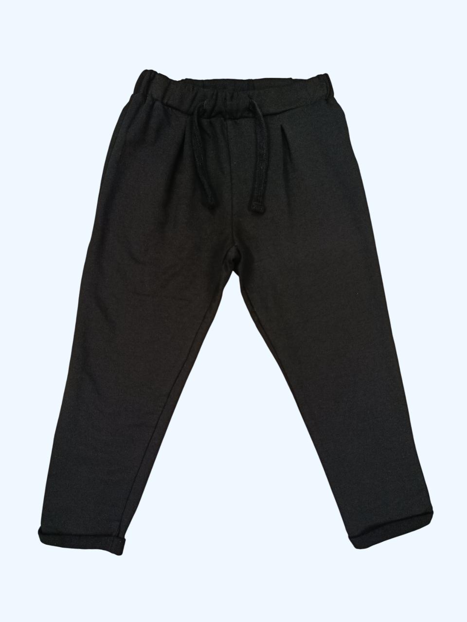 Спортивні штани для дівчинки утеплені OVS 98 чорний (0289) Спортивні штани для дівчинки утеплені OVS 98 чорний (0289)