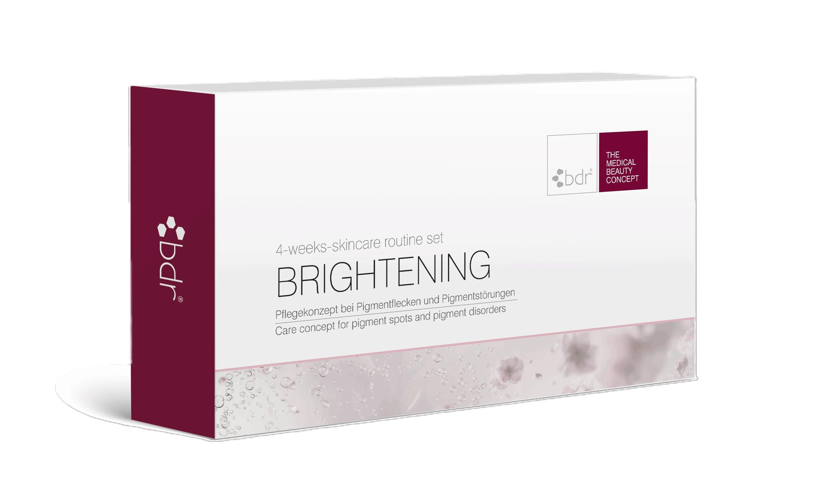 Набір для інтенсивного догляду BDR Brightening при пігментних плямах і нерівному тоні шкіри обличчя BDR Brightening (114851.01)