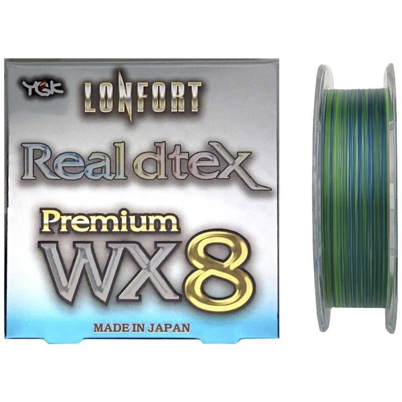 Шнур YGK Lonfort Real DTex X8 #0,4/12lb 90 м Мультиколор (1400852265)