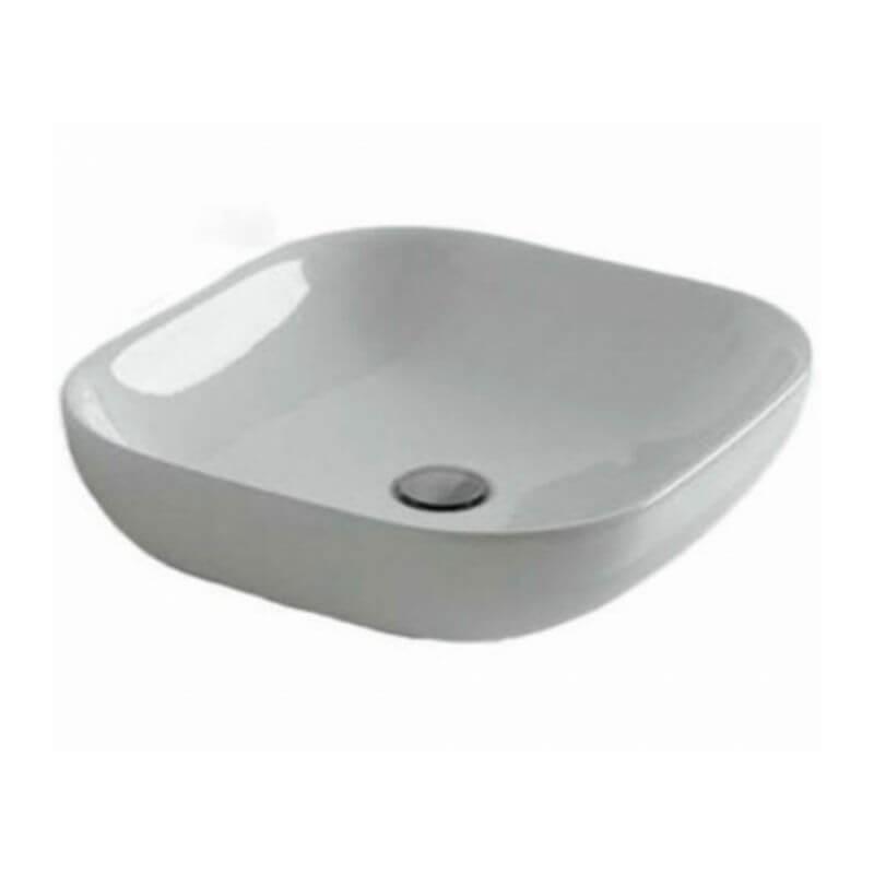 Умивальник накладний AXA Ciotola 1508001 400x400x160 мм Білий (152581)