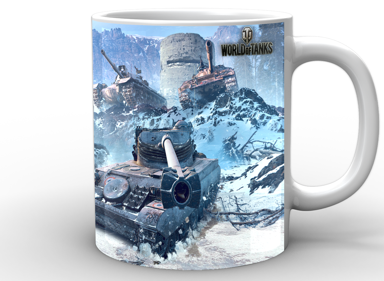 Чашка World of Tanks Мир танков Зима WT.02.030 Чашка World of Tanks Мир танков Зима WT.02.030