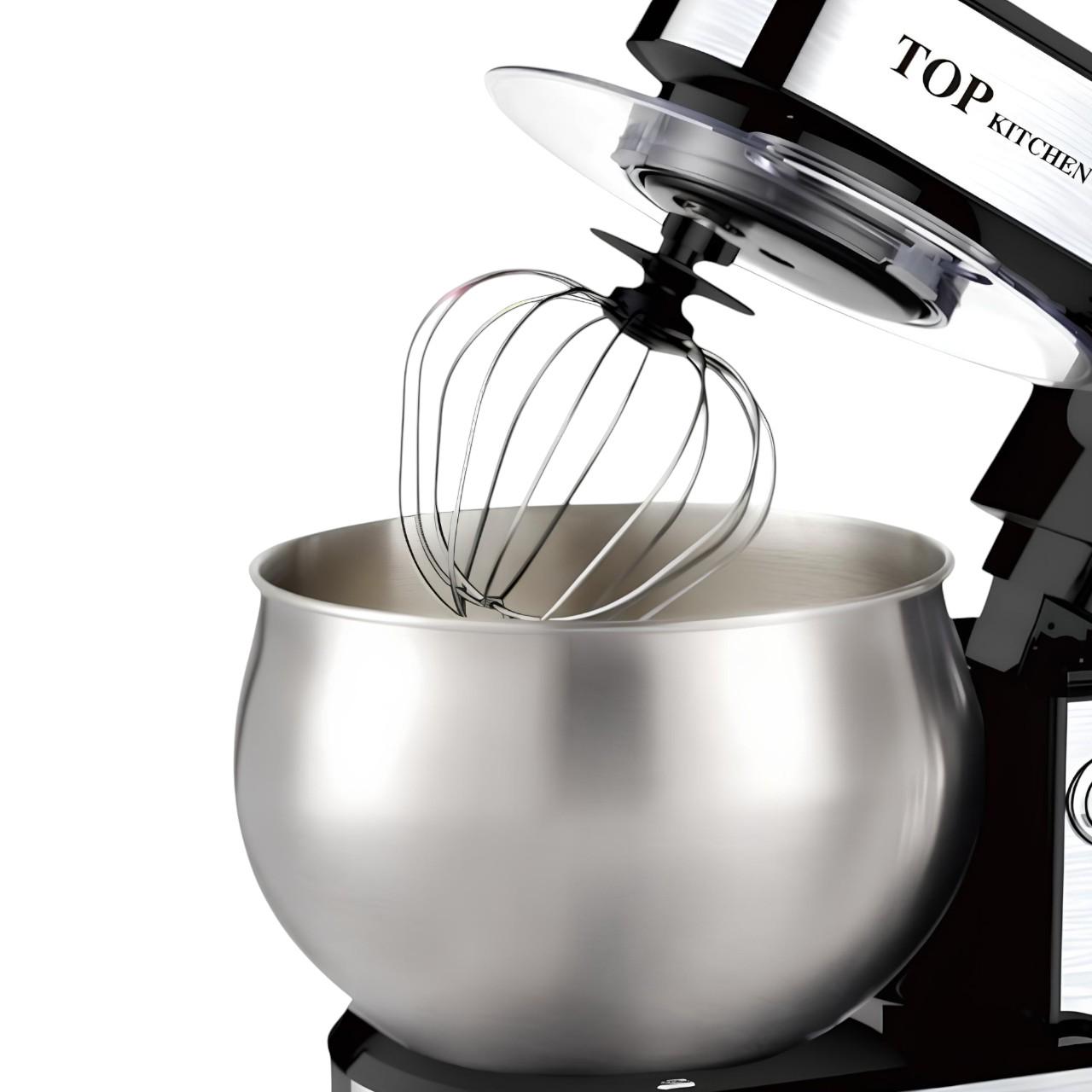 Комбайн-тістоміс Top Kitchen TK-00243 з електронним управлінням та турбо режимом 4200 Вт 6 л (є194) - фото 10