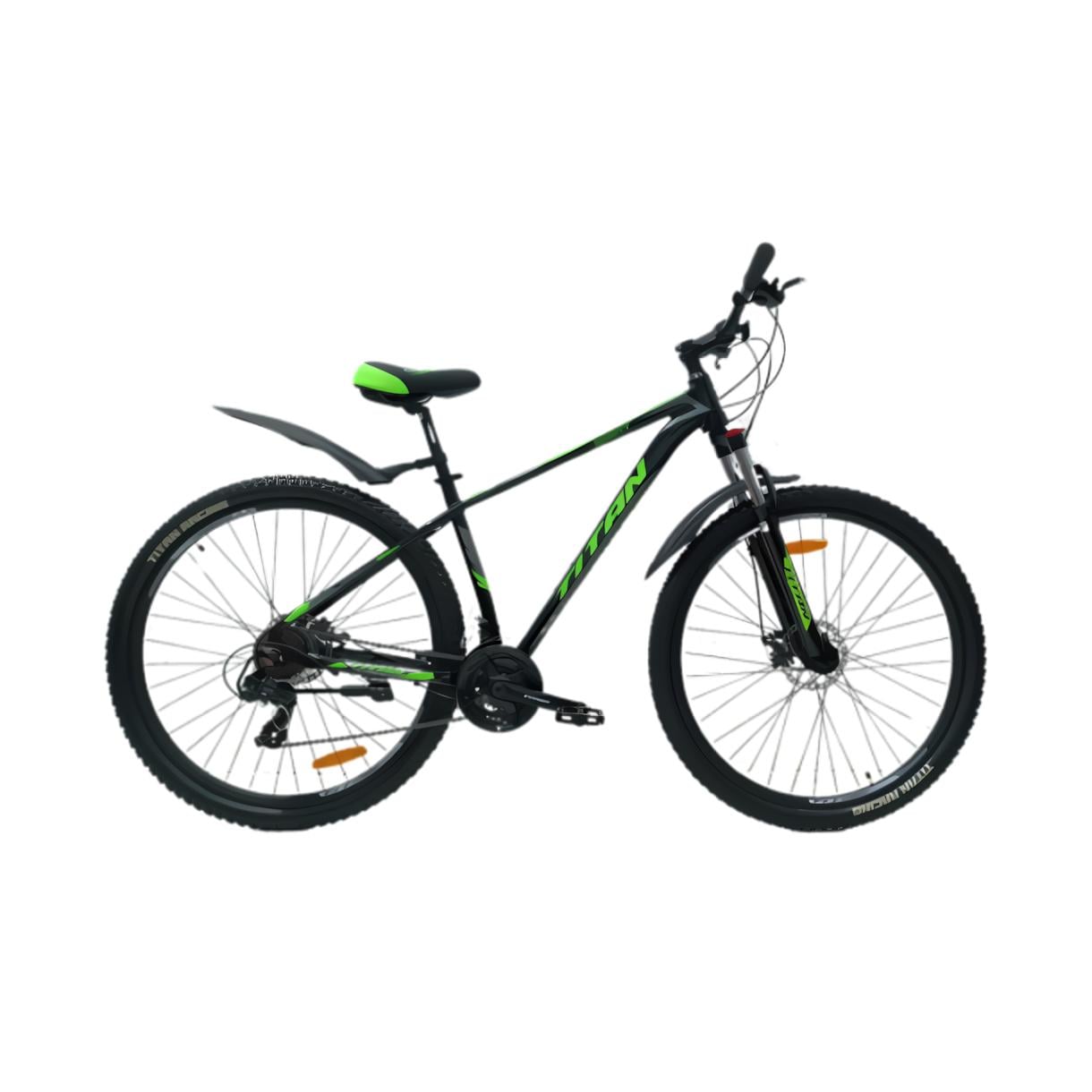 Велосипед Titan Giant 30,5" 18" Чорно-неоновий зелений (427) Велосипед Titan Giant 30,5" 18" Чорно-неоновий зелений (427)