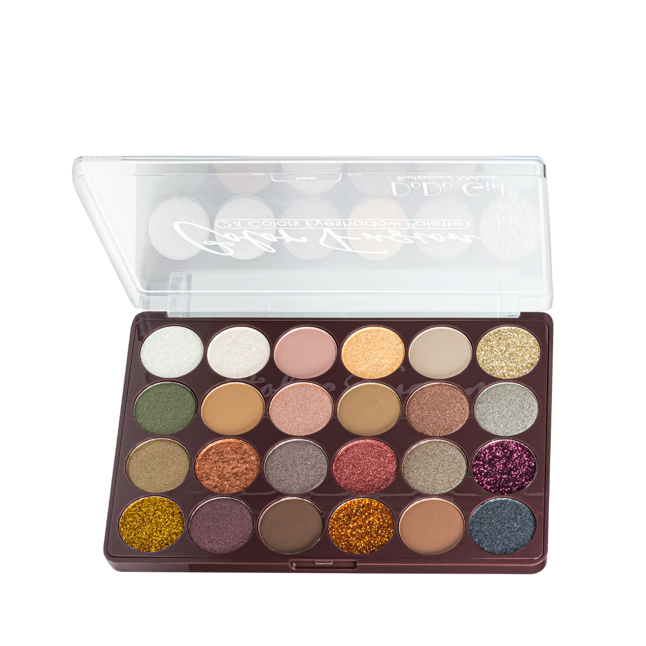 Палитра теней для век DoDo Girl Color Fusion D3180 24 оттенка №В Блестки (D3180) - фото 2 Палитра теней для век DoDo Girl Color Fusion D3180 24 оттенка №В Блестки (D3180) - фото 2