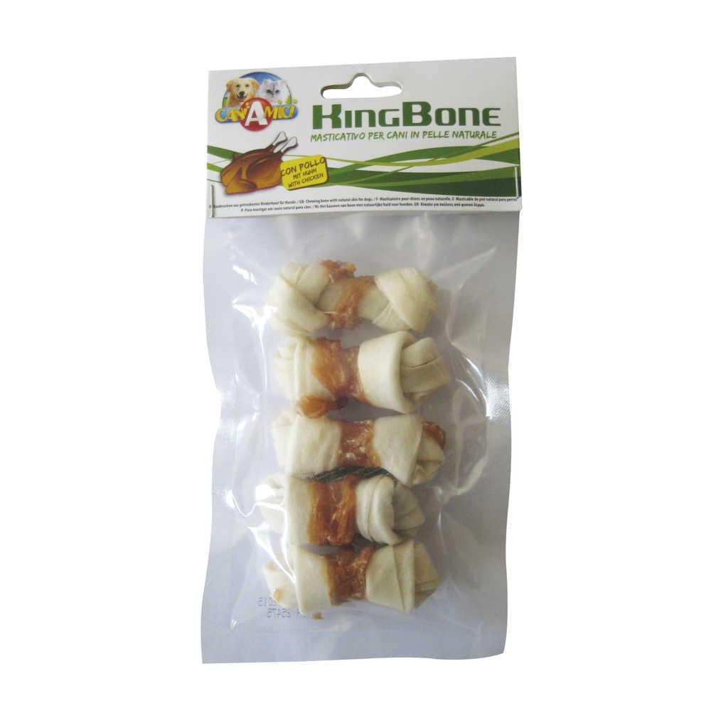 Лакомство для собак Croci KingBone Кость Chicken узловая с мясом курицы 6 см 5 шт. Лакомство для собак Croci KingBone Кость Chicken узловая с мясом курицы 6 см 5 шт.