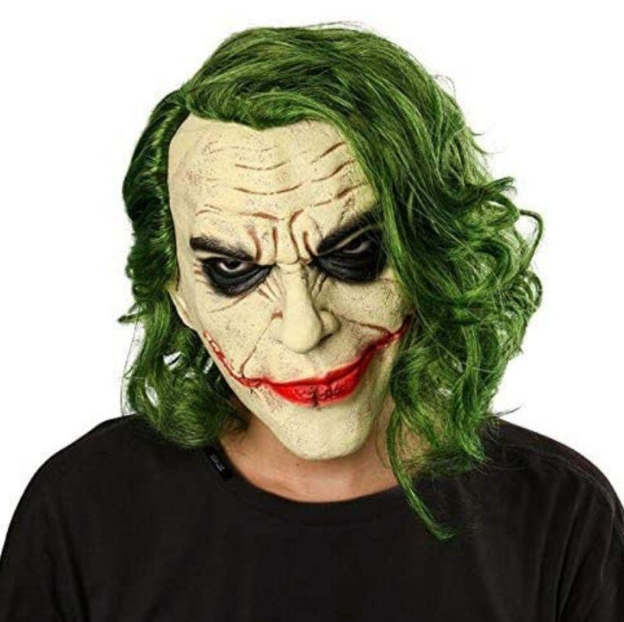 Реалистичная латексная маска Joker Halloween Темный рыцарь - фото 5