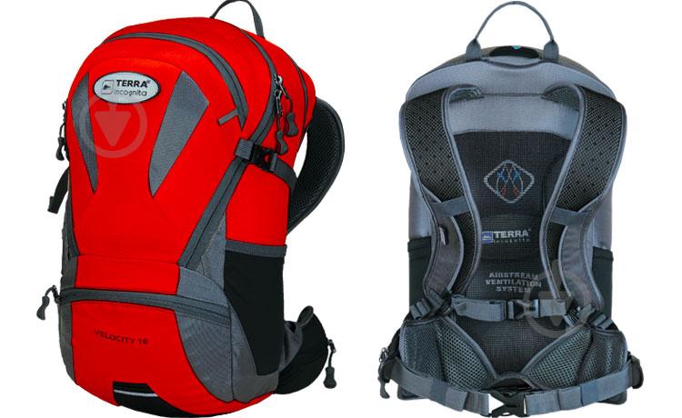 Рюкзак Terra Incognita Velocity 20 Red-Grey (TI-03903) Рюкзак Terra Incognita Velocity 20 Red-Grey (TI-03903)