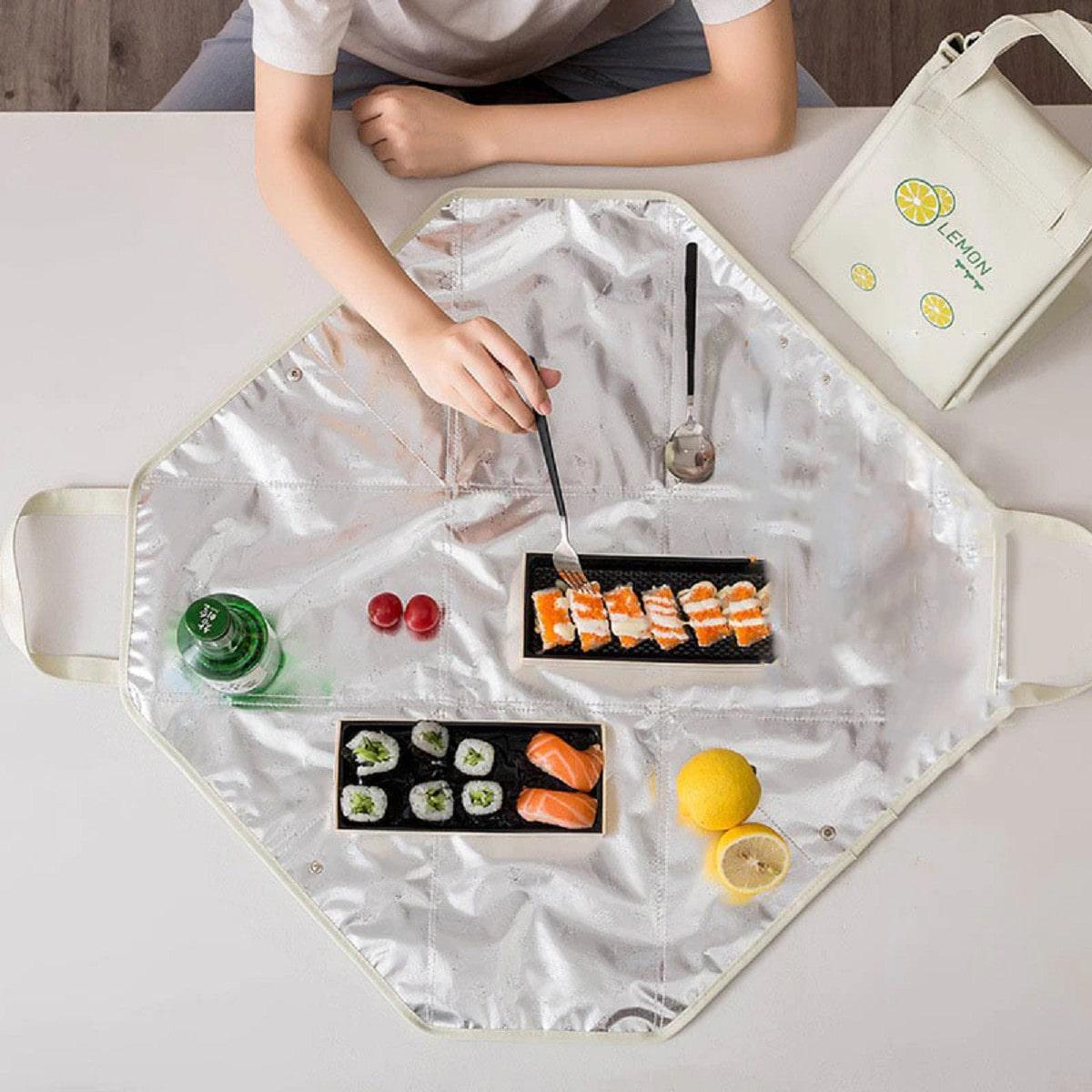 Термосумка Журавли Синий - фото 4 Термосумка Журавли Синий - фото 4