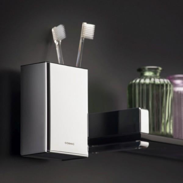 Стаканчик для зубных щеток COSMIC Extreme Хром (2530152) - фото 2