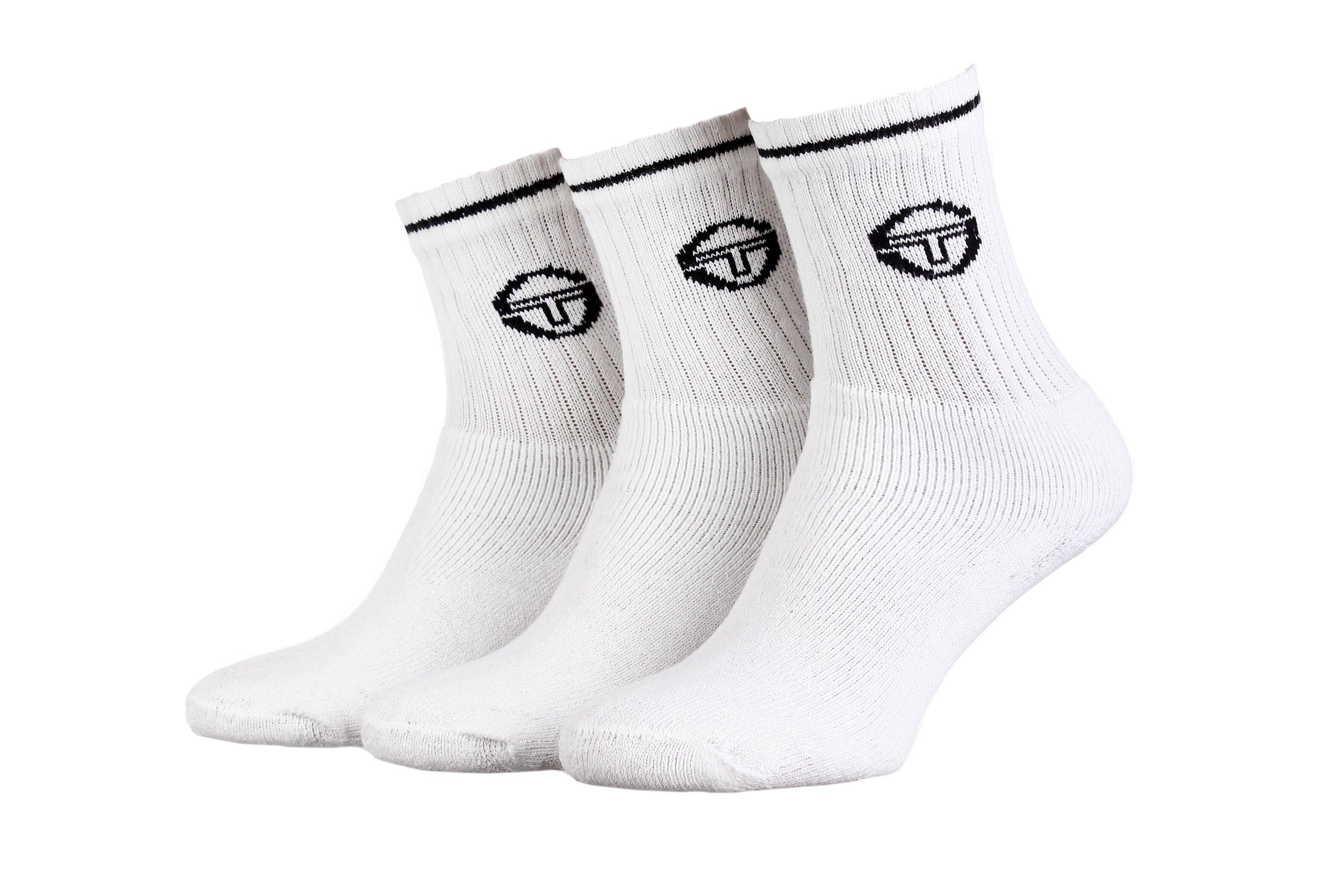 Носки Sergio Tacchini 3 пары 38-40 White (83520410-1)