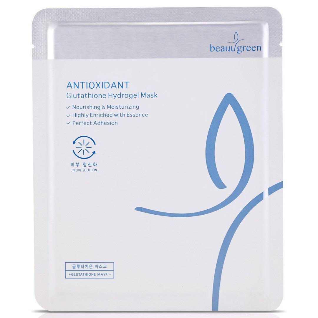 Гидрогелевая маска для лица с глутатионом BeauuGreen Antioxidant Glutathione Hydrogel Mask (12195317)