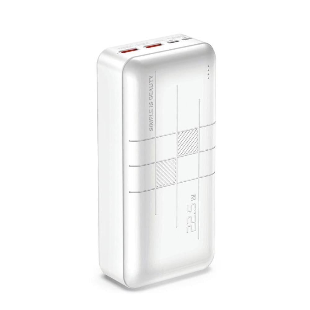 Аккумулятор портативный Xo PB302 2xUSB 20000 mAh Белый (216-00034)