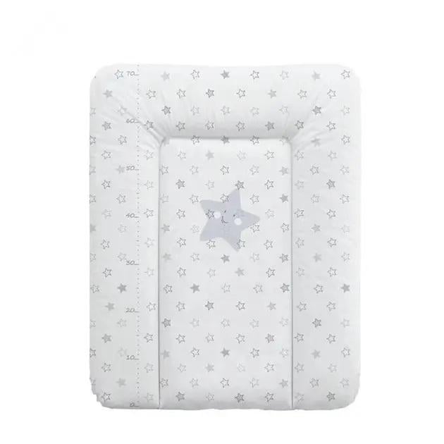 Пеленальный матрас на комод Ceba Baby Stars 70х50 см Grey (ULT-2546259) Пеленальный матрас на комод Ceba Baby Stars 70х50 см Grey (ULT-2546259)