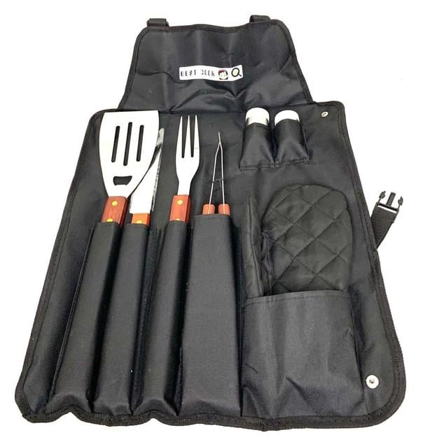 Набір аксесуарів для барбекю і гриля A-PLUS 8536 з фартухом Набір аксесуарів для барбекю і гриля A-PLUS 8536 з фартухом