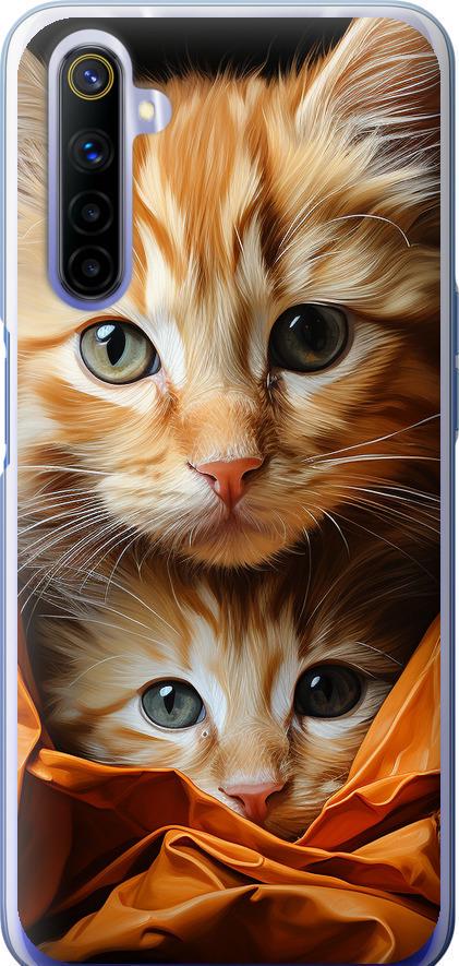 Чехол на Realme 6 Котики 2 (5664u-1913-42517)