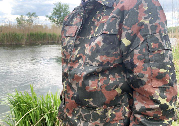Камуфляжний костюм Mavens Бундесвер для полювання і риболовлі розмір 58 (26425681) - фото 6