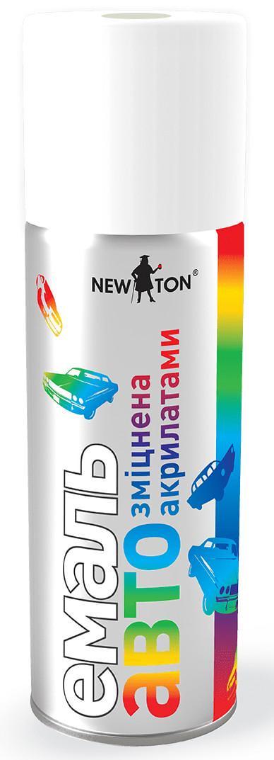 Краска автоэмаль New Ton 400 мл аэрозоль 233 Белый