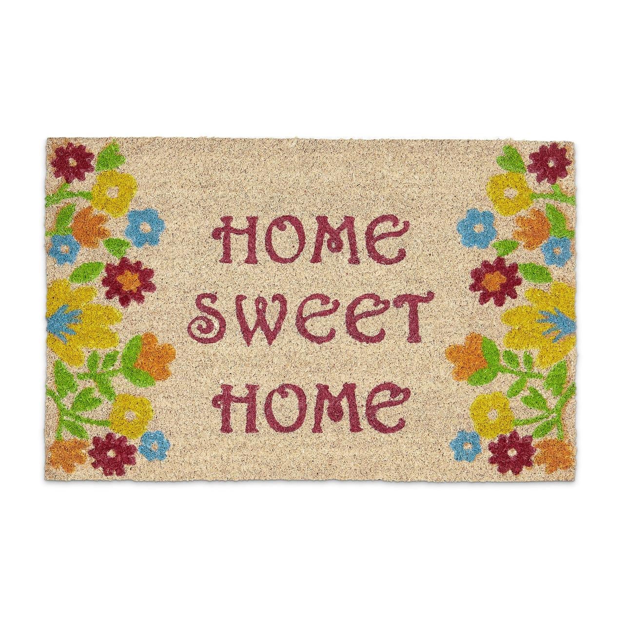 Килимок Relaxdays із кокосового волокна Home Sweet Home 60x40 см (10020171)