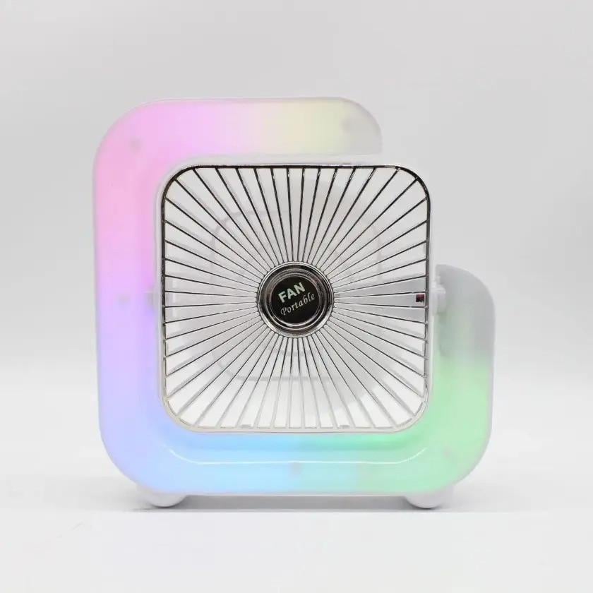 Вентилятор-ночной аккумуляторный RGB-подсветка от USB (27833978)