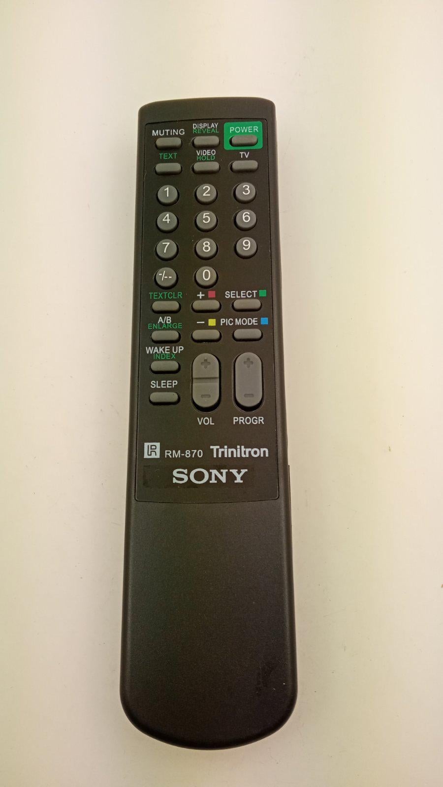 Пульт для Sony RM-870 (02105)