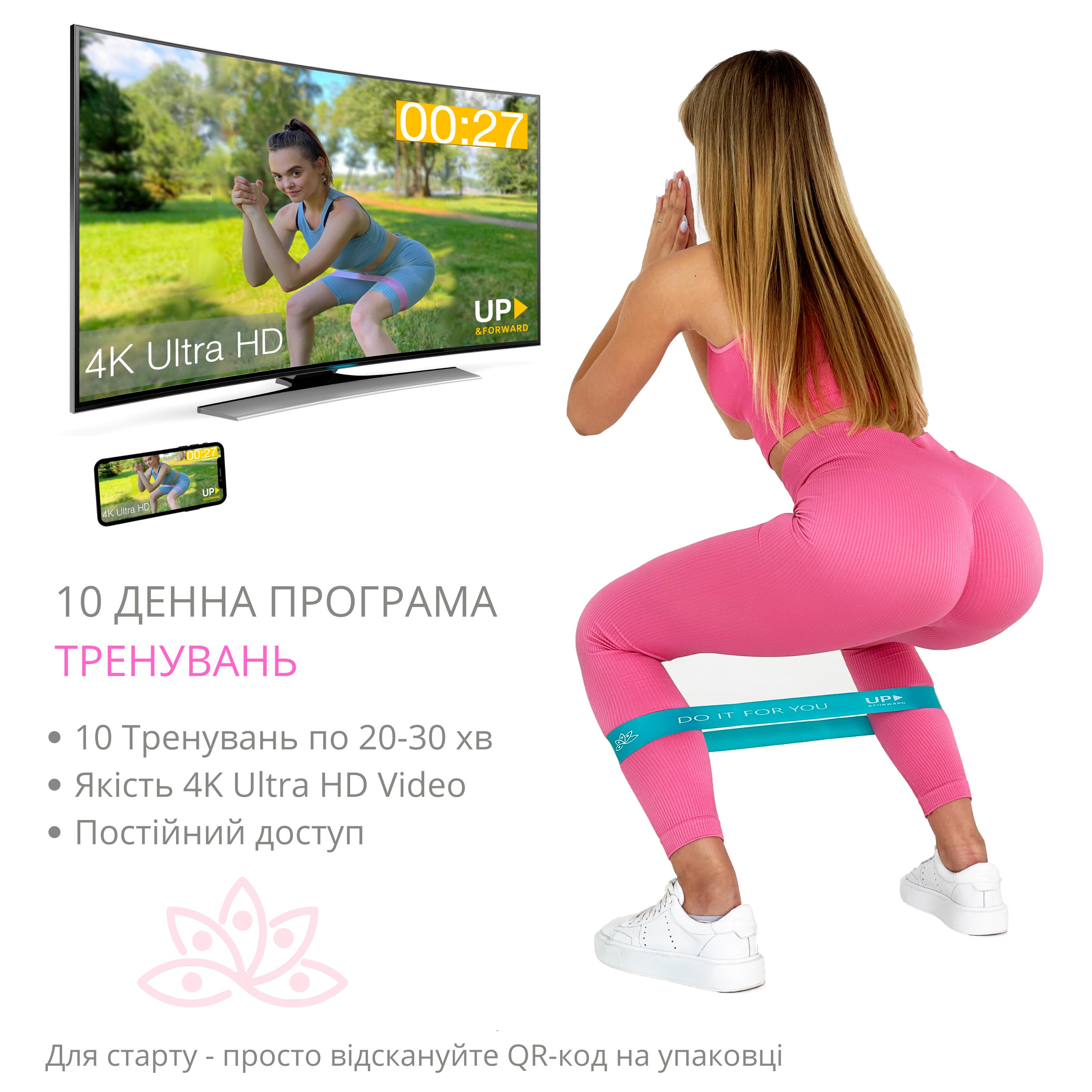 Резинки для фитнеса Up&Forward 2-18 кг - фото 2 Резинки для фитнеса Up&Forward 2-18 кг - фото 2