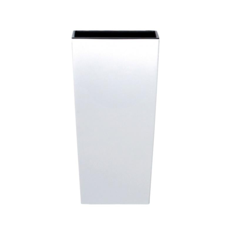 Горшок для цветов Prosperplast URBI 17х32 см квадратный с вкладышем Белый (75975-449)