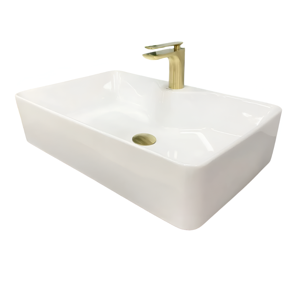 Раковина накладная VBI Forli XL прямоугольная 395x600 мм Белый (RM-VBI-011104)