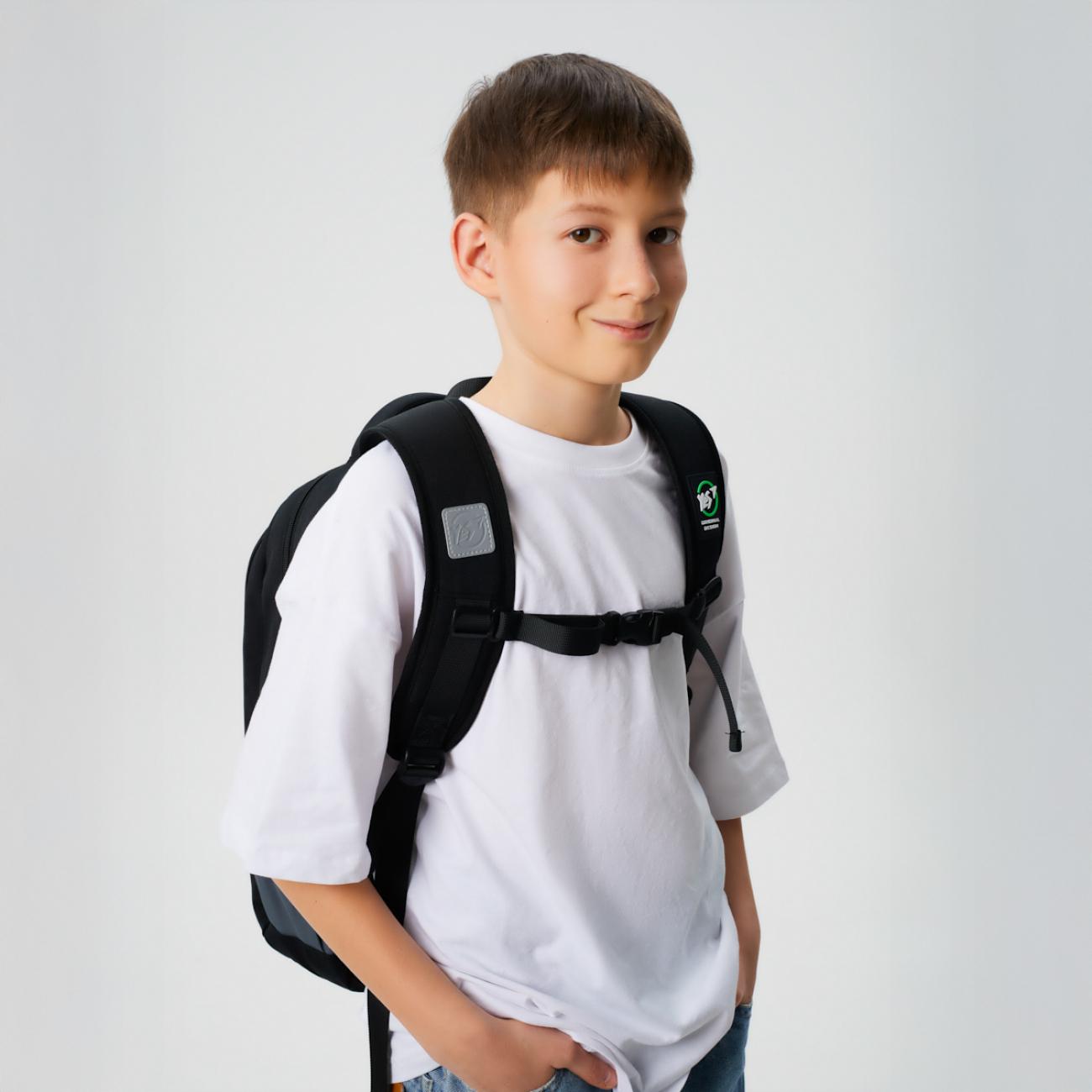 Шкільний рюкзак YES Extreme Brave TS-48 з ортопедичною спинкою (559924/995097) - фото 3 Шкільний рюкзак YES Extreme Brave TS-48 з ортопедичною спинкою (559924/995097) - фото 3