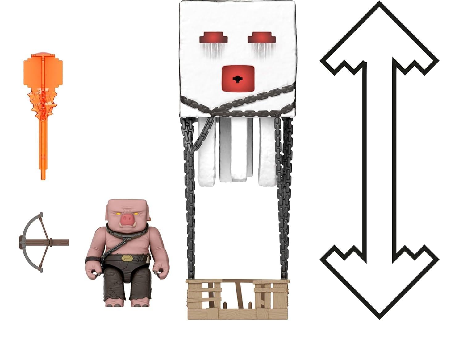 ᐉ Детская игровая фигурка Minecraft Blast Attack Ghast Mattel со