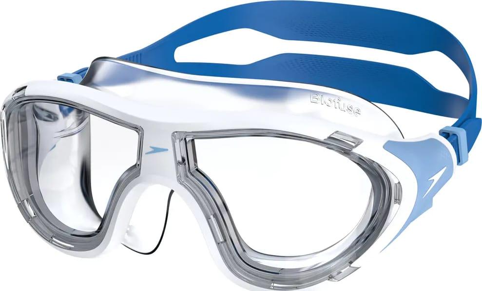 Очки для плавания Speedo BIOFUSE 2.0 MASK One Size Прозрачный/Синий (38100228)